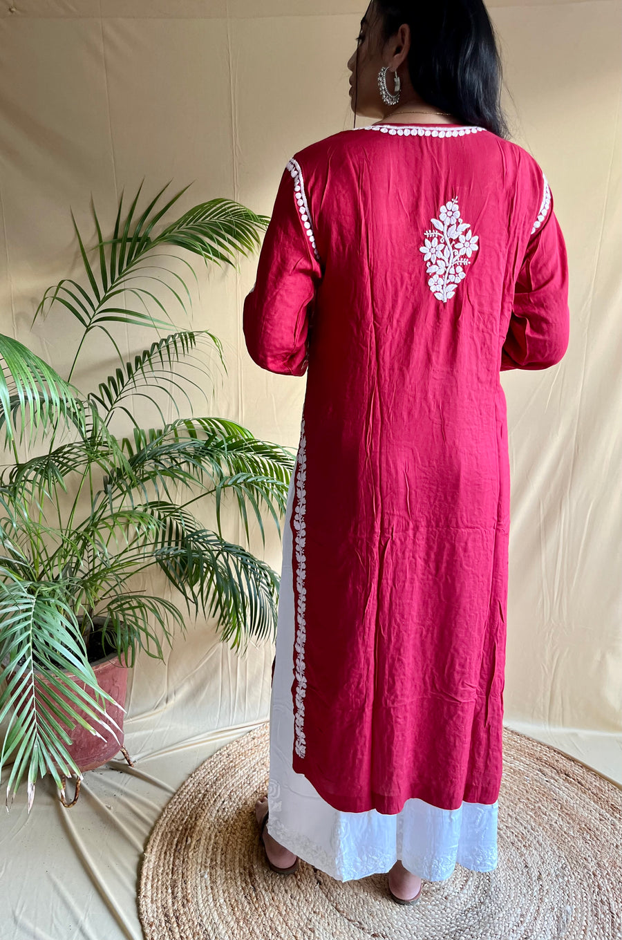 Premium Modal Chikankari Kurta