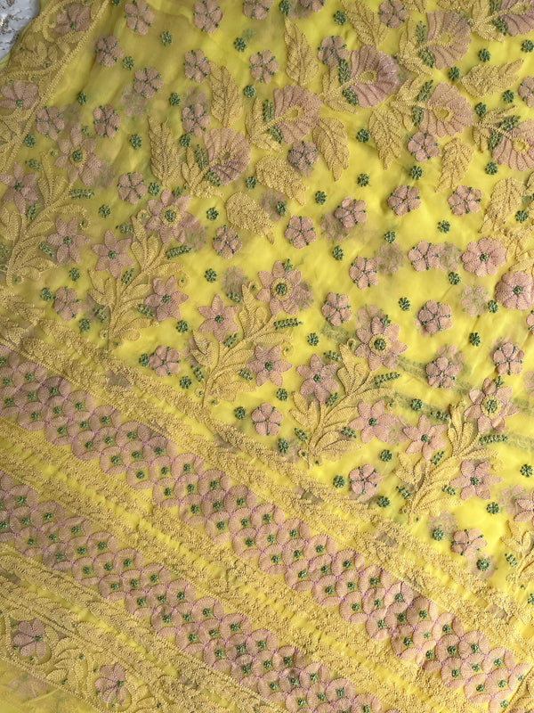 Chiffon Chikankari