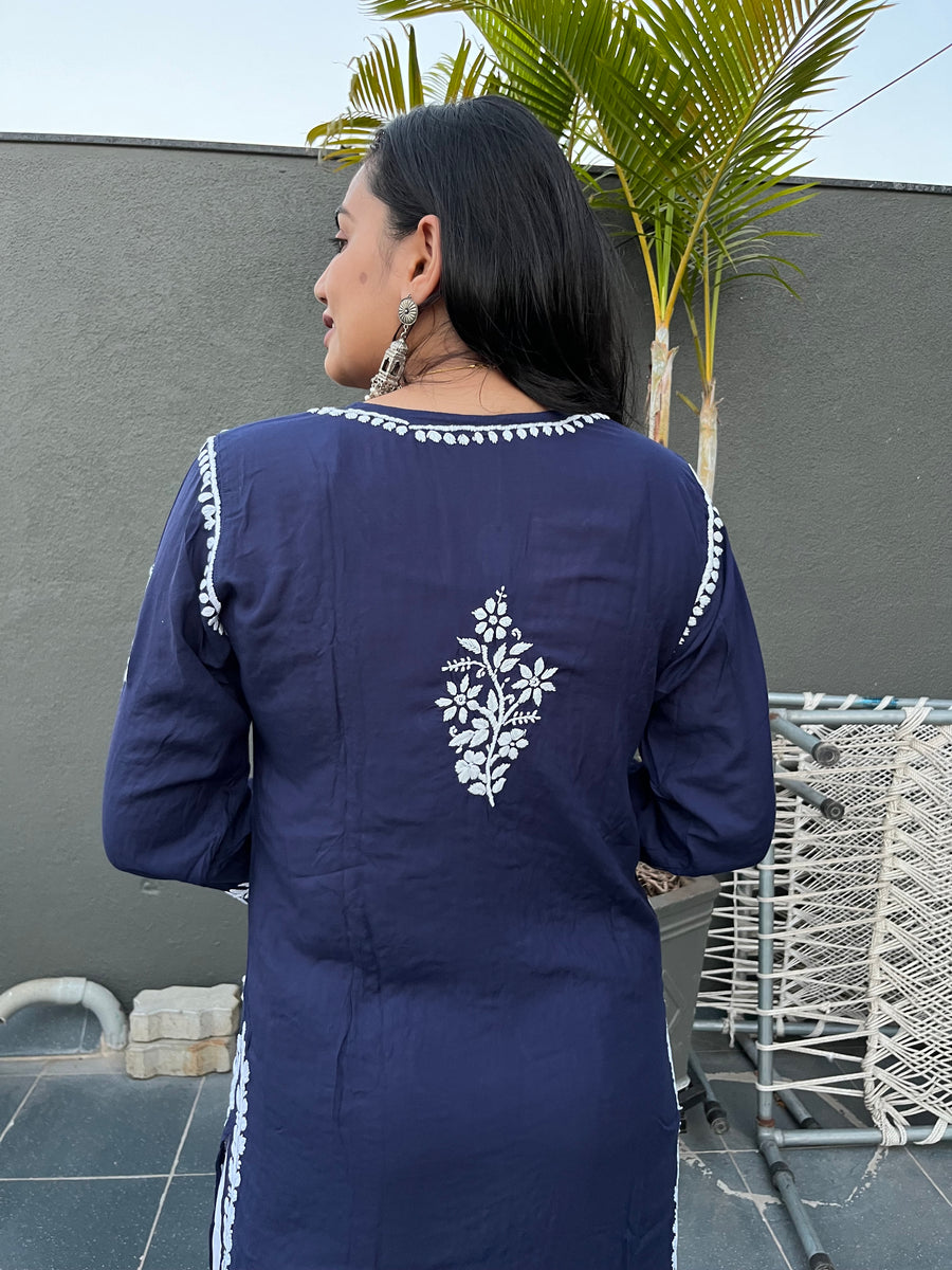 Premium Modal Chikankari Kurta