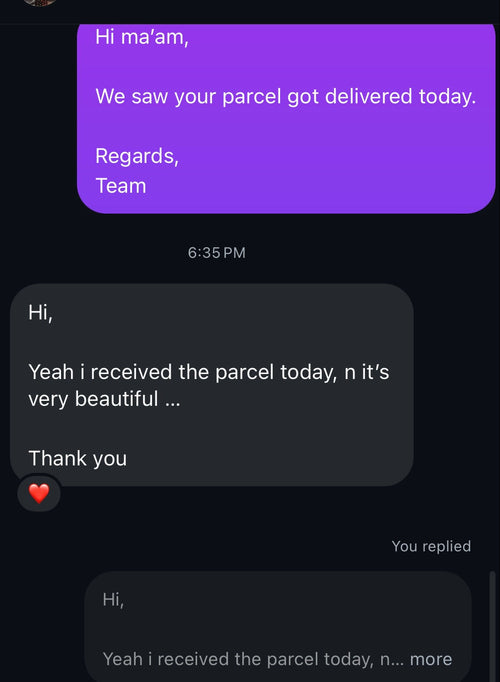 Customer photo